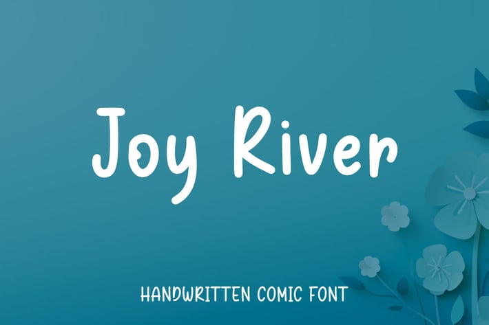 Joy River - Simple Sans Serif Font