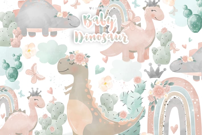 Dino baby design