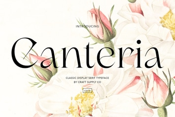 Canteria - Classic Display Serif