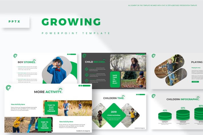 Growing - Powerpoint Template