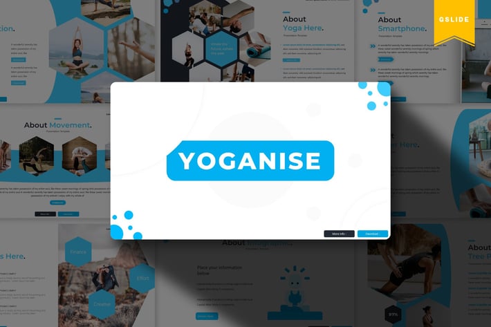 Yoganise | Google Slides Template