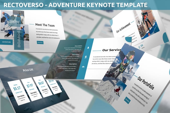 Rectoverso - Adventure Keynote Template