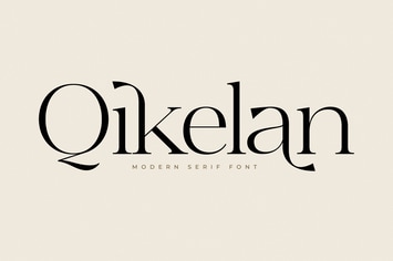 Qikelan Modern Serif Font