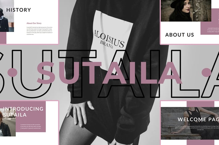 SUTAILA – Fashion PowerPoint Template