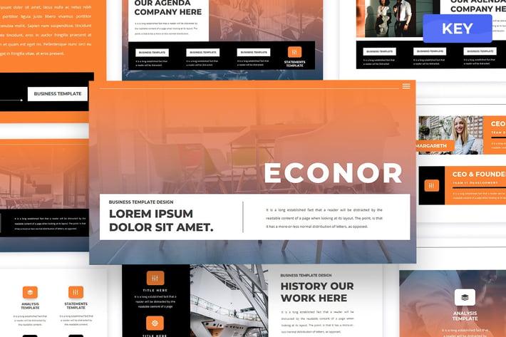 Econor - Keynote Presentation Template