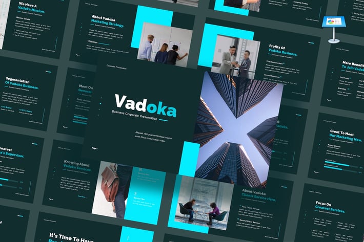 Vadoka - Business Corporate PowerPoint Template