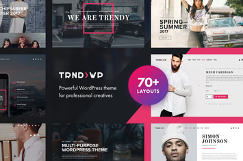 Trendy - Creative Multi-Purpose WordPress Theme