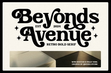 Beyonds Avenue - Retro Serif