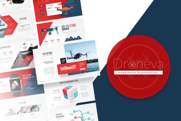 Droneva - Technology PowerPoint Template