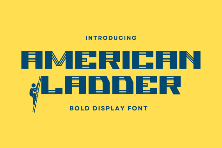 American Ladder - Bold Display Font