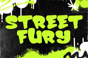 Urban Graffiti Font - Streetfury