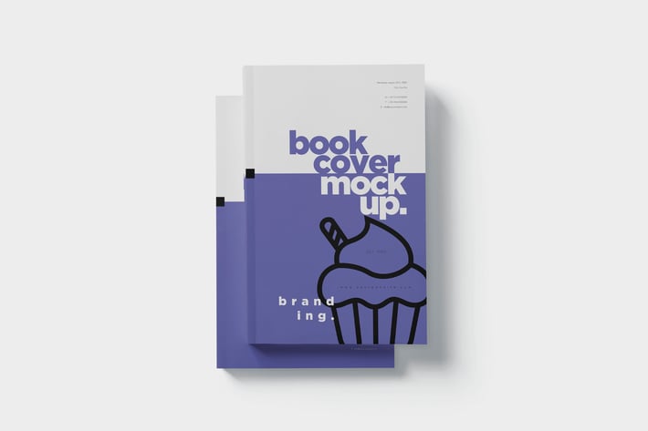 Book Cover Mockups Scene