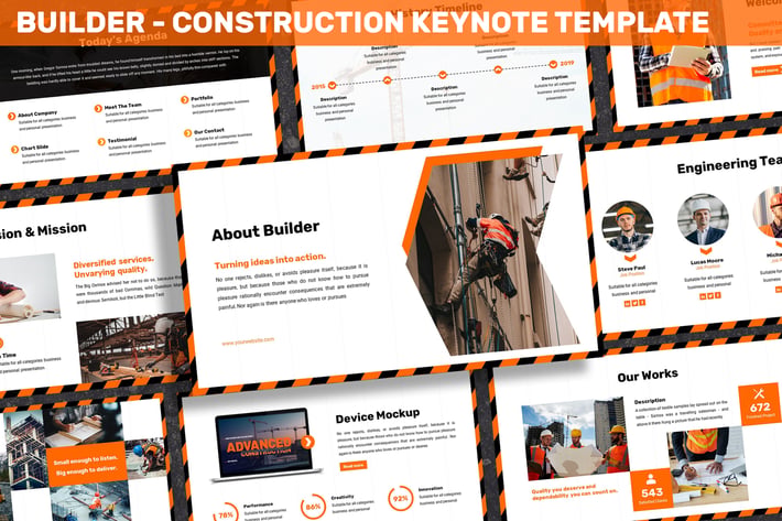 Builder - Construction Keynote Template