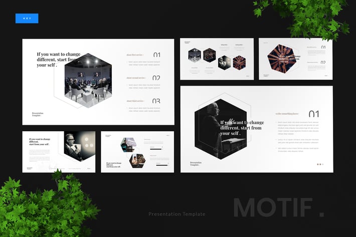 Motif - Motivational Speaker Keynote Template