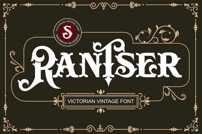Rantser - Victorian Vintage Font
