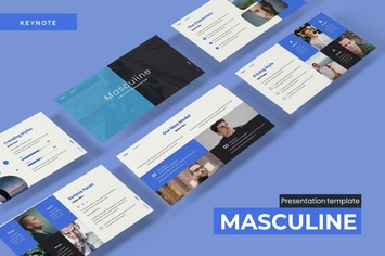 Masculine - Powerpoint Template