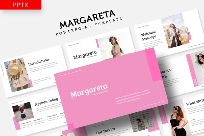 Margareta - Power Point Template