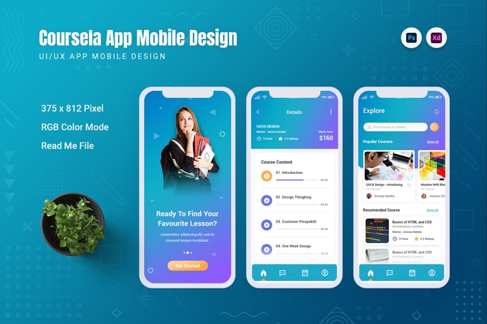 Coursela App Mobile