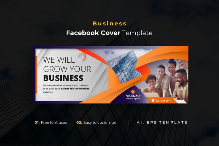 Business r31  Facebook Cover Template