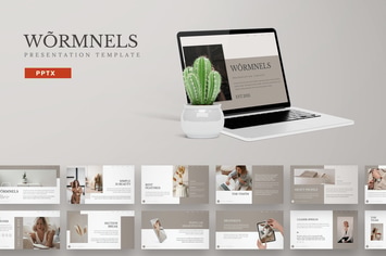 Wormnels - Powerpoint Templates