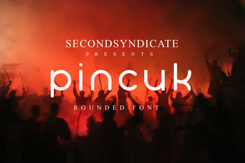 Pincuk - Rounded Font