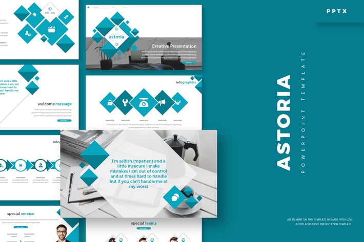 Astoria - Powerpoint Template