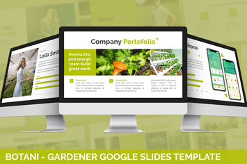 Botani - Gardener Google Slides Template