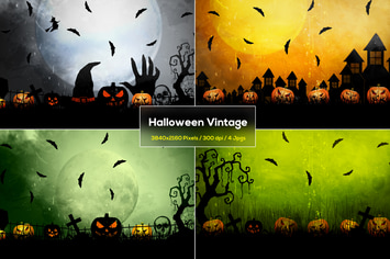 Halloween Vintage Backgrounds