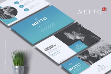 NETTO - Creative Powerpoint Template