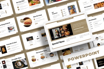 The Resto Food - Powerpoint Template
