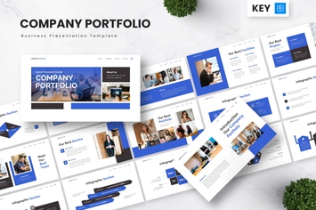Company Portfolio - Business Keynote Templates