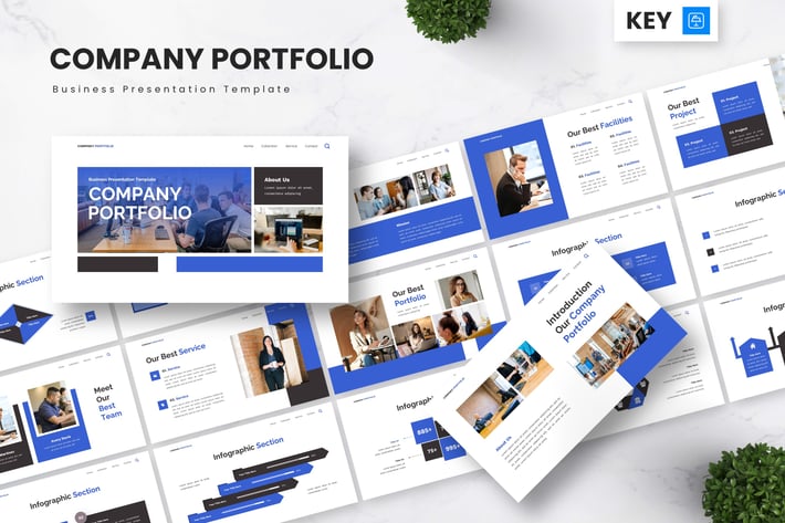 Company Portfolio - Business Keynote Templates