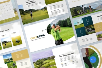 Golf Club & Resort Keynote Presentation Template