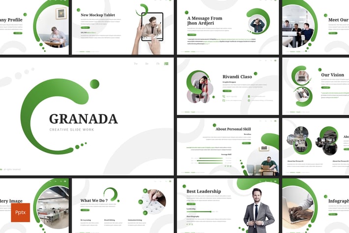 Granada - Creative Powerpoint Template