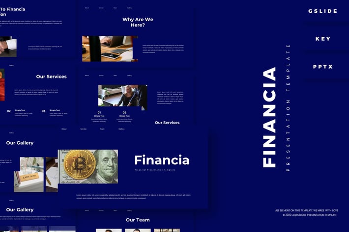 Financia - Presentation Template