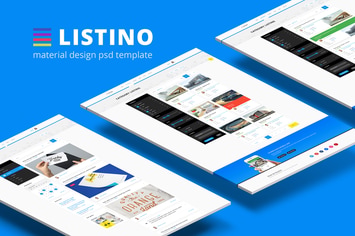 Listino — Multipurpose Directory Listing PSD Templ