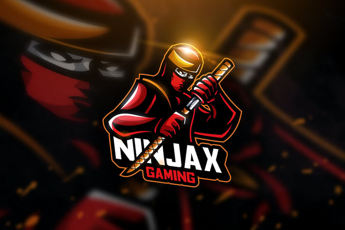  Ninja Sword - Mascot & Esport Logo
