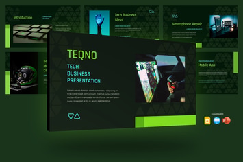 TEQNO - Tech Business Presentation Template