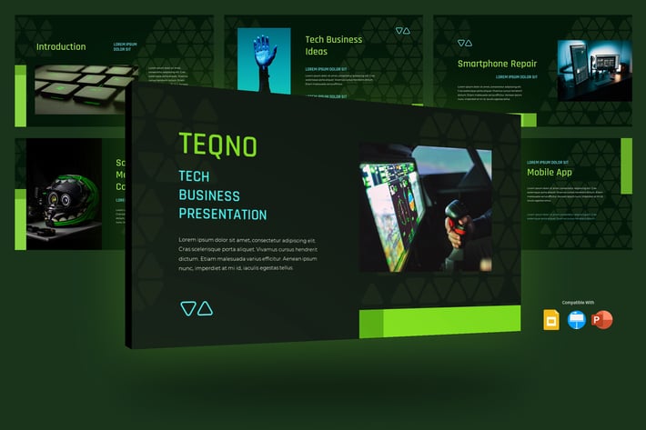 TEQNO - Tech Business Presentation Template