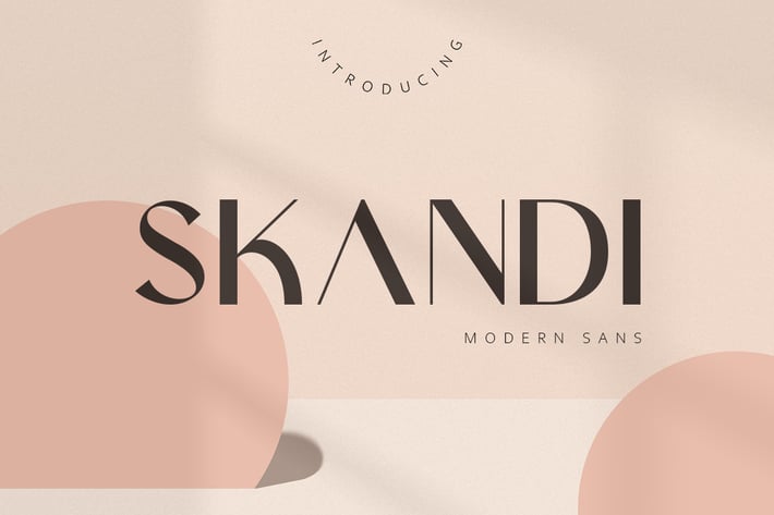 Skandi | Modern Sans Serif Muntab_Art Muntab_Art