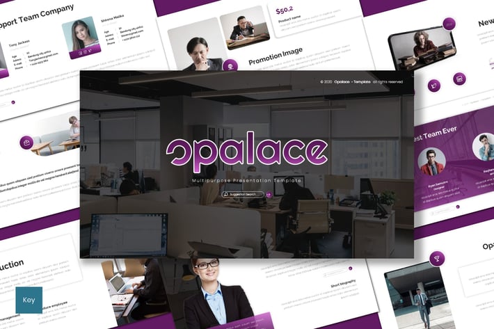 Opalace - Multipurpose Keynote Template