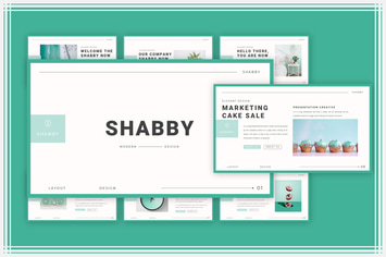 Shabby Powerpoint Template