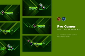 Pro Gamer Youtube Cover