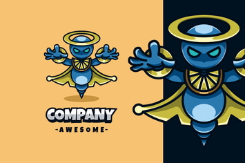 Water Boy Logo Mascot