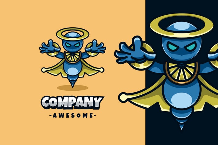 Water Boy Logo Mascot