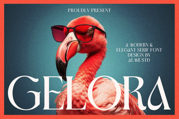 Gelora - Display Serif Font
