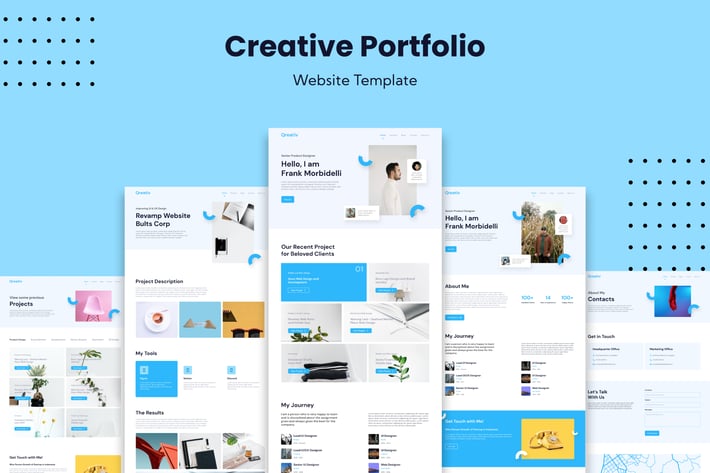 Creative Portfolio Website Template