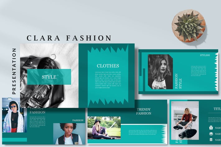 Clara Fashionable - Creative Keynote Template