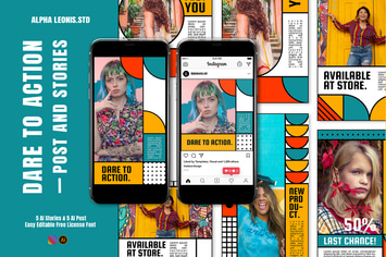 Instagram Templates - Dare To Action