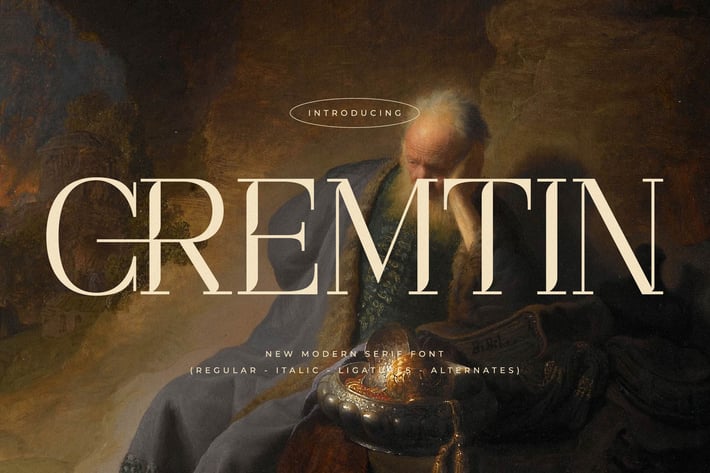 Cremtin Modern Serif Font